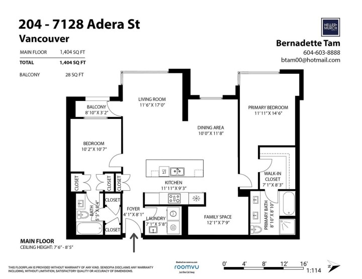 Photo 25 at 204 - 7128 Adera Street, South Granville, Vancouver West